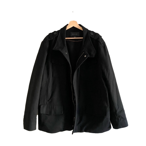 BLAKE | Wool Jacket | Black | Men’s size XL - Picture 14 of 15